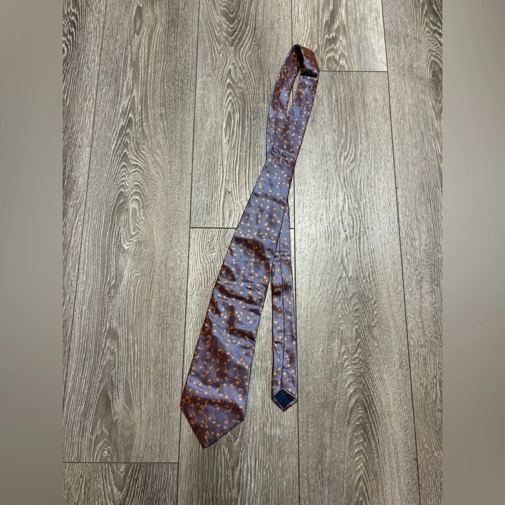 Club Room Patterned Tie made in Italy